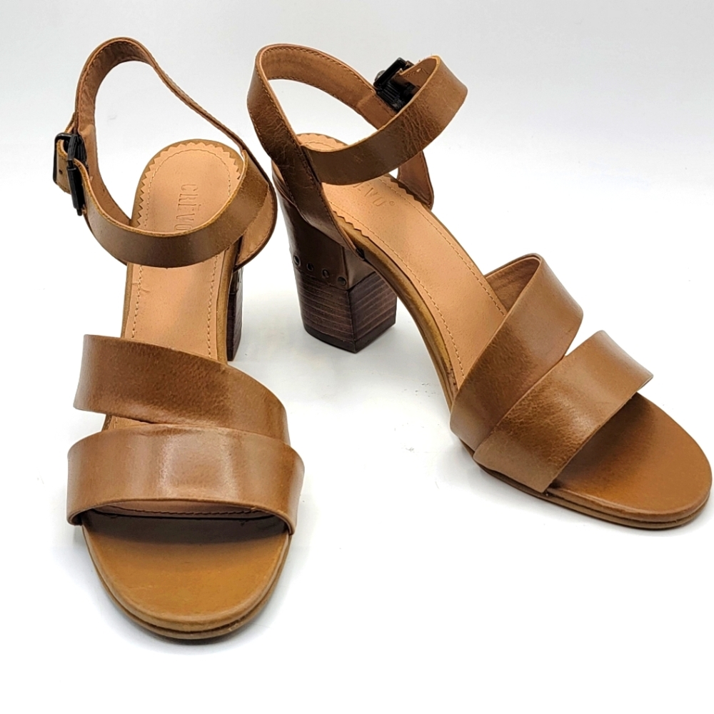 NWOT!! Crevo Sienna Women's Sandal‎ Chestnut Size 9.5. #1416